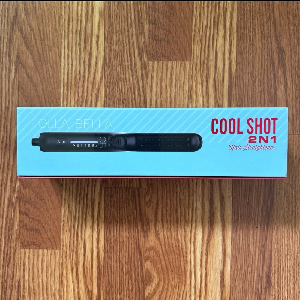2-in-1 Hair Straightener & Curler